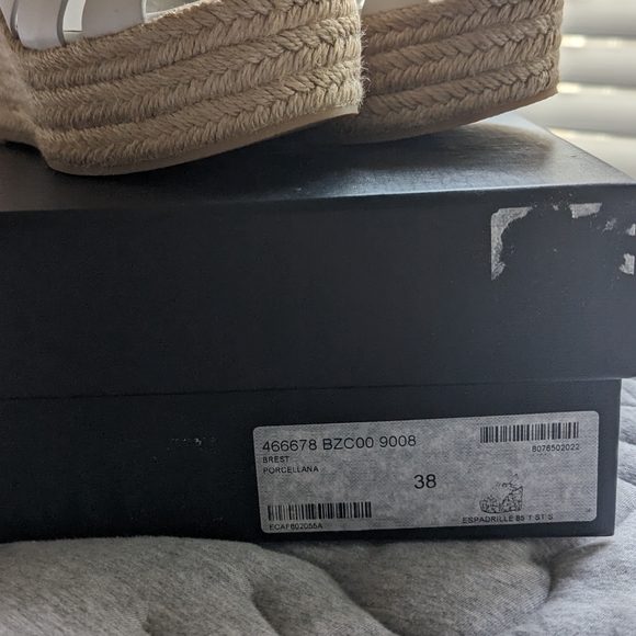 YSL White Espadrilles - Picture 13 of 15